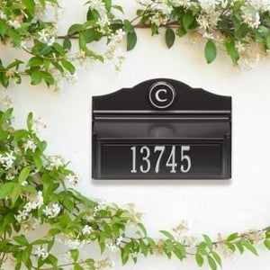 carolina mailboxes nc Colonial Wall Mailbox Pkg 1