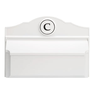 carolina mailboxes nc Colonial Wall Mailbox Pkg 3