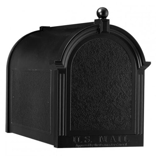 Whitehall Black / No Whitehall 'Streetside' Mailbox